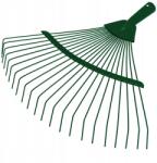 Verk Group Kerti gereblye fűlevélhez könnyű drót fém 36cm legyező (11412)