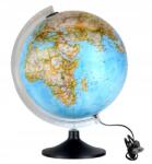 National Geographic Carbon 30cm Földgömb, politikai, fizikai elemekkel, megvilágított, 30cm átmérőjű (32441)