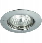 Rábalux Süllyesztett mennyezeti spot lámpatest kerek modern nappaliba 12V króm (1088)