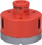 Extol körkivágó csempére, gyémánt vágóél; 65mm x M14, sarokcsiszolóba fogható