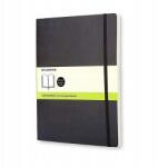 Moleskine vázlatfüzet, puha, tiszta fekete, L (9788883707209)