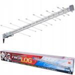  Kültéri Antenna Dvb-t Irányított Passzív Logaritmikus F Tv Földi Csatlakozó (4251)