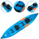AQUASTIC Pumpás kajak 2 személyes Aquastic Cortez 13'5" 410cm 2x evező, pumpa (AQS-B5I182-BL)