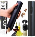 Adler Elektromos Bornyitó Dugóhúzó Szett Dugó Vágó AD4509 (AD 4509)