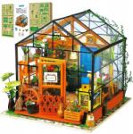 Robotime Diy Miniatűr házikó Üvegház 3D modell Mini üvegház Rolife (DG104)