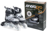 ENERO 4 In 1 Görkorcsolya Jégkorcsolya Állítható 34-37 Pro Led Szürke