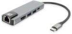 ACT AC7091 USB-C 4K docking station for 1 HDMI Adapter Silver (AC7091)