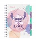 COOLPACK Kolobrulion spirálos jegyzetfüzet B5 100 lap Disney Fashion Stitch Coolpack (74975) (74975PTR)