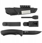 Morakniv Bushcraft Survival Black kés, szénacél, fekete, bushcrafthoz (mora)