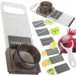 Verk Group Szeletelő zöldség- és gyümölcsreszelő hámozó fogantyú 6 penge (07205)