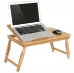  Összecsukható Laptop Asztal Tablet Számítógép Stabil Bambusz (4052025222185)