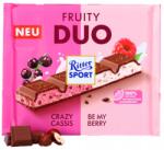 Ritter SPORT Csokoládé Ritter Sport Duo Gyümölcsös Feketeribizli és Málna 218g (4000417663115)