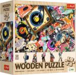 Trefl Puzzle din lemn 501 - În lumea muzicii (20221) Puzzle