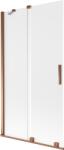 Mexen Velar 2-szárnyú tolófürdőképernyő 100 x 150 cm, zúzmara, rózsaarany - 896-100-000-31-60 (896-100-000-31-60)