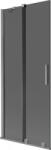 Mexen Velar 2-szárnyú, toló zuhanyfal 85 x 150 cm, grafit, gun metal - 896-085-000-41-95 (896-085-000-41-95)