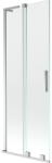 Mexen Velar L kádparaván 2-szárnyas tolóajtós 70 x 150 cm, áttetsző, króm - 896-070-003-01-01 (896-070-003-01-01)