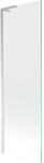 Mexen Next L fürdőkád paraván, 1 szárnyú, 60 x 150 cm, átlátszó, króm - 895-060-000-03-00-01 (895-060-000-03-00-01)