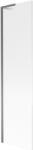 Mexen Next L fürdőkád paraván 1-szárnyú 50 x 150 cm, csíkos, sötétszürke - 895-050-000-03-09-95 (895-050-000-03-09-95)