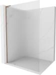 Mexen Kioto L zuhanyfal Walk-in 90 x 200 cm, csíkos, rózsaarany - 800-090-103-60-09 (800-090-103-60-09)