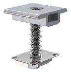 ELVE ENERACK Közbenső leszorító 35-45mm vastag napelemekhez, rugóval, földelő lemezze (INT-EIC-H) - oneclick