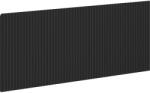 Mexen Rivel ryflowany előlap fürdőszobai szekrénytesthez 90 x 43, 5 cm, fekete matt - 91A20-0900-470-1-71 (91A20-0900-470-1-71)