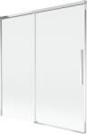 Mexen Rox kétszárnyú, toló fürdőkádparaván 150 x 150 cm, átlátszó, króm - 8C9-150-001-01-00 (8C9-150-001-01-00)