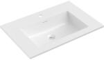 Mexen Otis munkalapba süllyesztett mosdó 71 x 46, 5 cm, fényes fehér - 25187000 (25187000)