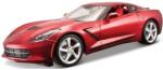 Maisto - 2014 Corvette Stingray, roșu metalic, 1: 18 (OLP101231182R)