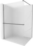Mexen Kioto+ zuhanyfal polccal Walk-in 100 x 200 cm, deres, fegyverfém - 800-100-121-95-30 (800-100-121-95-30)