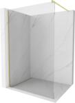 Mexen Kioto zuhanyfal Walk-in 150 x 200 cm, átlátszó 8 mm, arany kefélt - 800-150-101-55-00 (800-150-101-55-00)