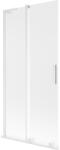 Mexen Velar L kétszárnyú tolható zuhanyparaván 95 x 150 cm, zúzott mintás, fehér - 896-095-003-31-20 (896-095-003-31-20)
