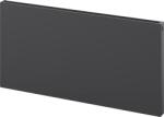 Mexen Flat CF11 lapos radiátor 400 x 400 mm, oldalsó csatlakozás, 222 W, antracit - W411F-040-040-66 (W411F-040-040-66)