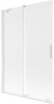 Mexen Velar kétszárnyú toló zuhanyfal 120 x 150 cm, homályos, fehér - 896-120-000-31-20 (896-120-000-31-20)