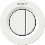 Geberit - Pneumatikus öblítésvezérlés, 2 öblítési mennyiséghez, alpesi fehér színű 116.042. 11.1 (116.042.11.1)