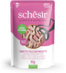 Schesir 24x85g Schesir Complete Nutrition Filet tonhal, sonka aszpikban nedves macskatáp