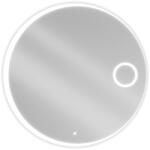 Mexen Ella fürdőszobai tükrös világítással kozmetikai tükörrel, kerek 100 cm, LED 6000K, páramentes - 9811-100-100-611-00 (9811-100-100-611-00)