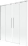 Mexen Rox 2-szárnyú, toló fürdőkád paraván 140 x 150 cm, átlátszó, fehér - 8C9-140-002-20-00 (8C9-140-002-20-00)