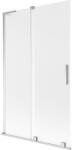 Mexen Velar L 2-paneles toló zuhanyfal 110 x 150 cm, fagyott, króm - 896-110-003-31-01 (896-110-003-31-01)
