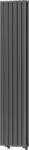 Mexen Dallas dekoratív radiátor 1600 x 360 mm, 1039 W, antracit - W214-1600-360-00-66 (W214-1600-360-00-66)