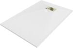 Mexen Hugo téglalap alakú SMC zuhanytálca 120 x 90 cm, fehér, arany takaróelem - 42109012-G (42109012-G)