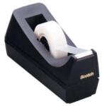3M Dispenser de bandă adezivă Scotch Magic C-ST, 19 mm x 33 m, negru/argintiu Dispenser de bandă adezivă Scotch® C60