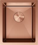 Mexen Trixo rozsdamentes acél mosogató 1-medencés 370 x 440 mm, réz - 6412371000-65 (6412371000-65)