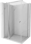 Mexen Mist T nyitható zuhanykabin 115 x 85 cm, átlátszó, króm - 8A4T-115-085-01-00 (8A4T-115-085-01-00)
