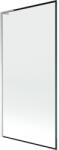 Mexen Next L fürdőkádparaván 1-szárnyú 90 x 150 cm, fekete keret, króm - 895-090-000-03-70-01 (895-090-000-03-70-01)
