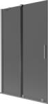 Mexen Velar 2-szárnyas toló zuhanyfal 110 x 150 cm, grafit, gun metal - 896-110-000-41-95 (896-110-000-41-95)