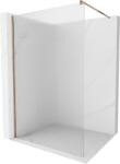 Mexen Kioto Walk-in zuhanyfal 100 x 200 cm, csíkos 8 mm, rózsaarany - 800-100-101-60-09 (800-100-101-60-09)