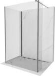 Mexen Kioto Walk-in zuhanyfal 120 x 90 x 40 cm, átlátszó, pisztolyfém - 800-120-090-221-95-00-040 (800-120-090-221-95-00-040)