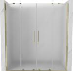 Mexen Velar Duo 200 cm-es tolóajtós zuhanyajtók, fagyos, arany - 871-200-000-32-50 (871-200-000-32-50)