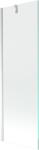 Mexen Next kádparaván, 1-szárnyú, 60 x 150 cm, átlátszó, króm - 895-060-000-00-00-01 (895-060-000-00-00-01)