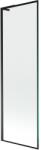 Mexen Next L 1-szárnyú kádparaván, 60 x 150 cm, fekete keret, fekete - 895-060-000-03-70-70 (895-060-000-03-70-70)